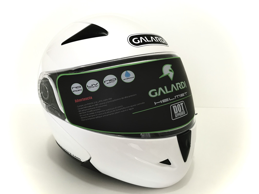 CASCO GALARDI DOT 803 BLANCO L