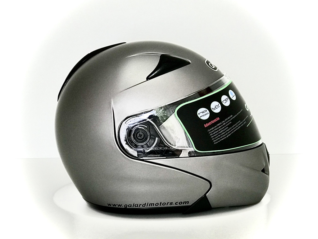 CASCO GALARDI DOT 803 GRIS MATE L