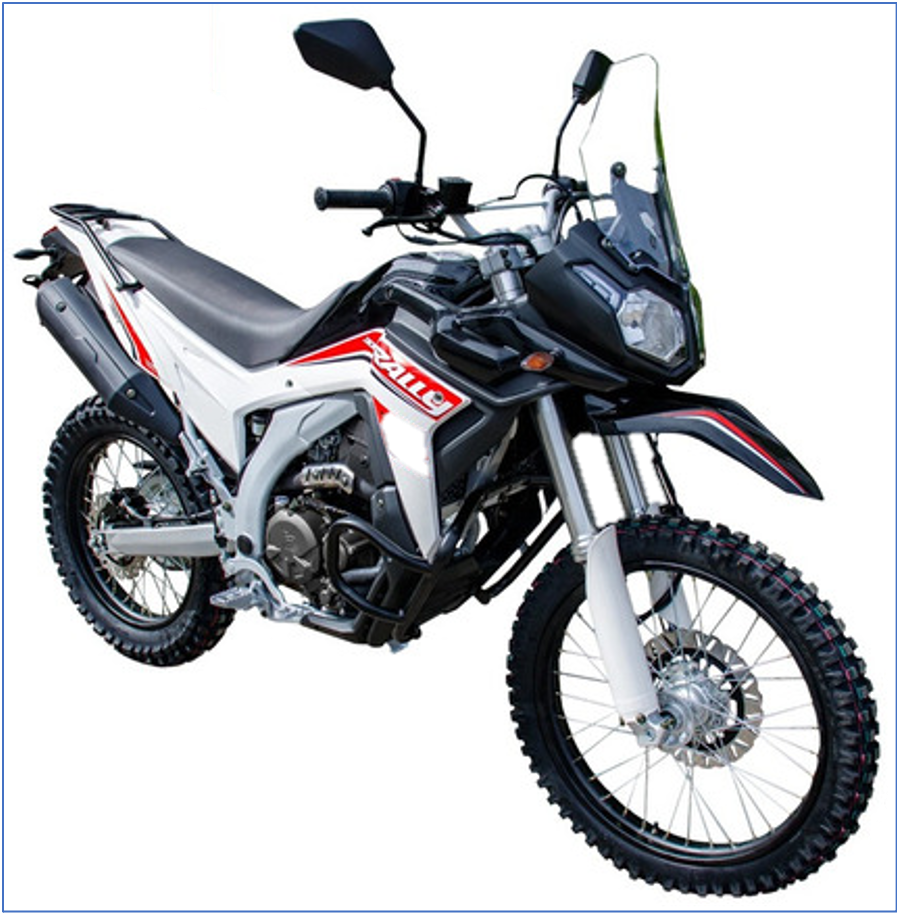 Moto Loncin LX300GY-A Negro 2022